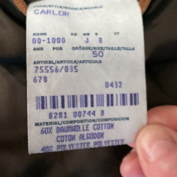 BOSS Hugo Boss Vintage Classic-Fit Sport Single Breasted Coat Jacket Sz 50R - Picture 11 of 16